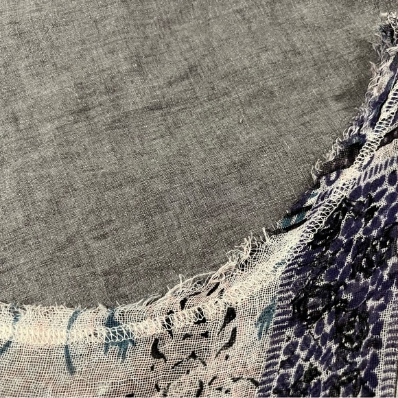 FREE PEOPLE, Summer Mesh Top Or Beach Cover, Off White, Loose Fitting, Size S - Picture 4 of 9